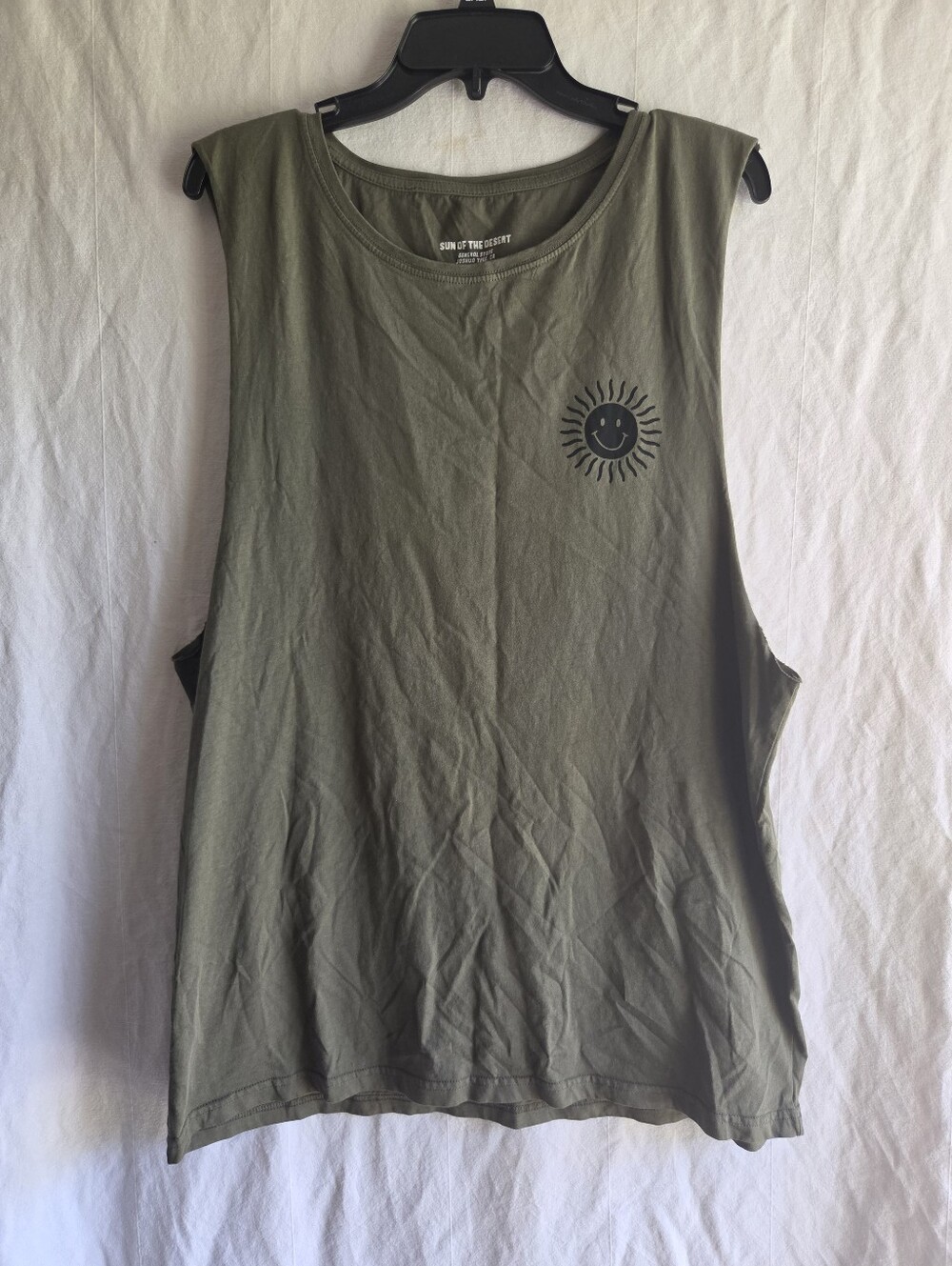 Joshua Tree Muscle Tank Mens XL Sun Of The Desert General Store Outdoor Granola